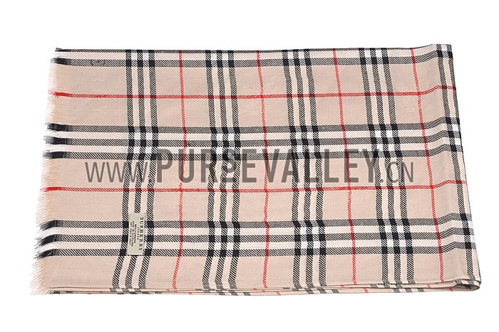 Burberry Heritage Check Beige Scarf 607965