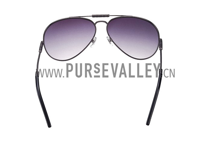Gucci Aviator Chrome Sunglasses 307821