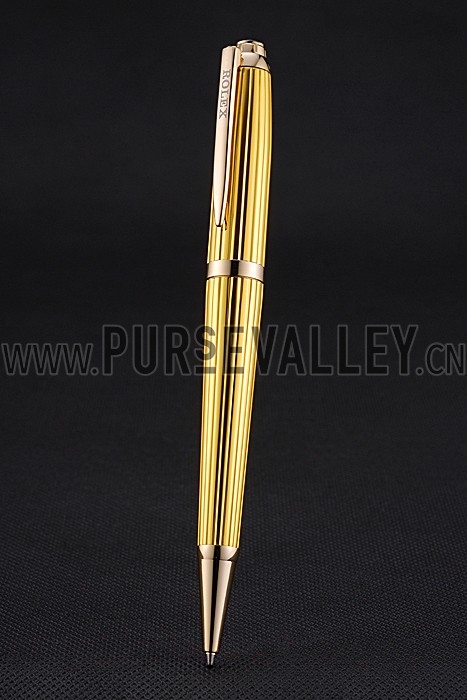 Rolex Rose Gold Rimmed Gold Ballpoint Pen 622805