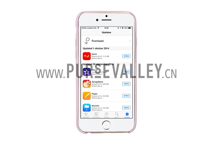 Fendi Karlito Pink Studded Case for iPhone 6/6S 18926692