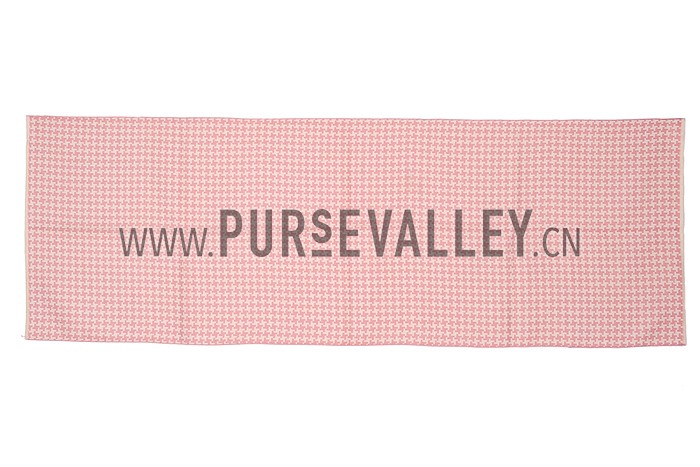 Louis Vuitton Womens Silhouette Signature Scarf Pink 621804