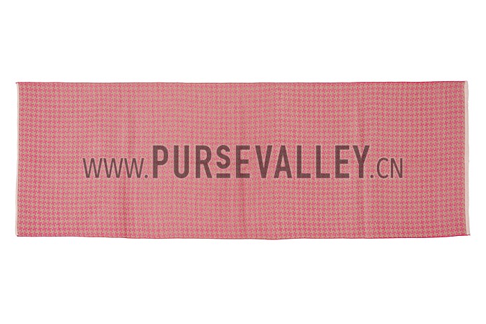 Louis Vuitton Womens Silhouette Signature Scarf Fuchsia 621805