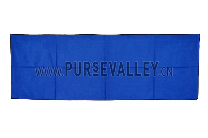 Alexander McQueen Printed Panthere Blue Scarf 621780