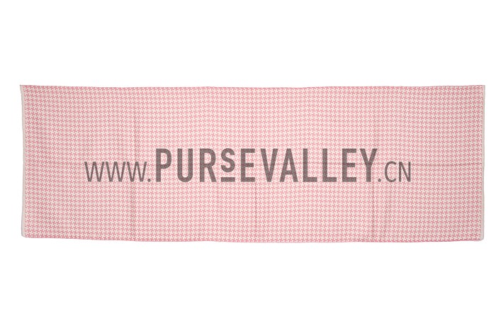 Hermes Fashion Signature Print Scarf Pink 621791