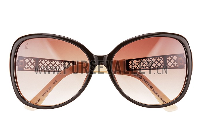 Louis Vuitton Obsession Beige Frame Sunglasses 308108