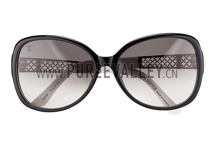 Louis Vuitton Obsession White Frame Sunglasses 308109