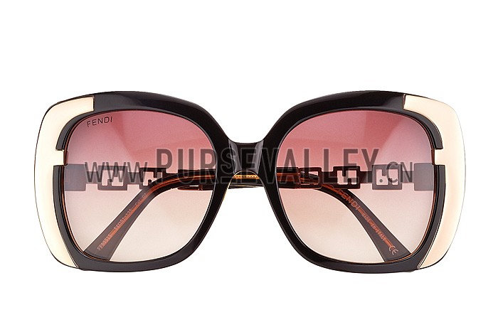Fendi Oprah Classic Brown Frame Sunglasses 308077