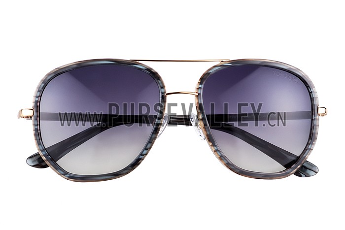 Tom Ford Cyrille Aviator Grey Frame Sunglasses 307896