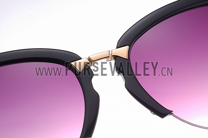 Dior Zig-Zag White Rims Sunglasses 307872