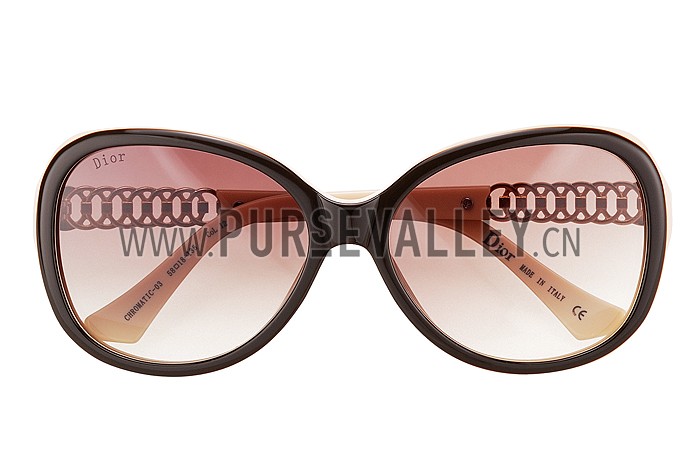Christian Dior Brillance Beige Frame Sunglasses 308063