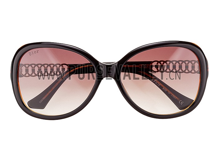 Christian Dior Brillance Brown Frame Sunglasses 308064