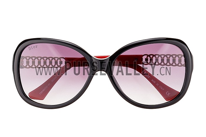 Christian Dior Brillance Red Frame Sunglasses 308066