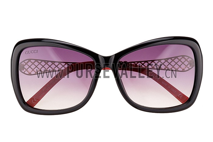Gucci Diamantissima Black Frame Sunglasses 308086