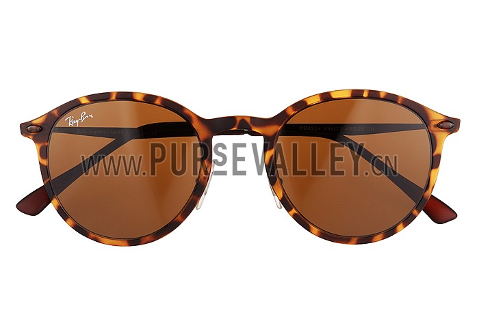 Ray Ban Clubround Tortoise Frame Brown Lenses Sunglasses 308174