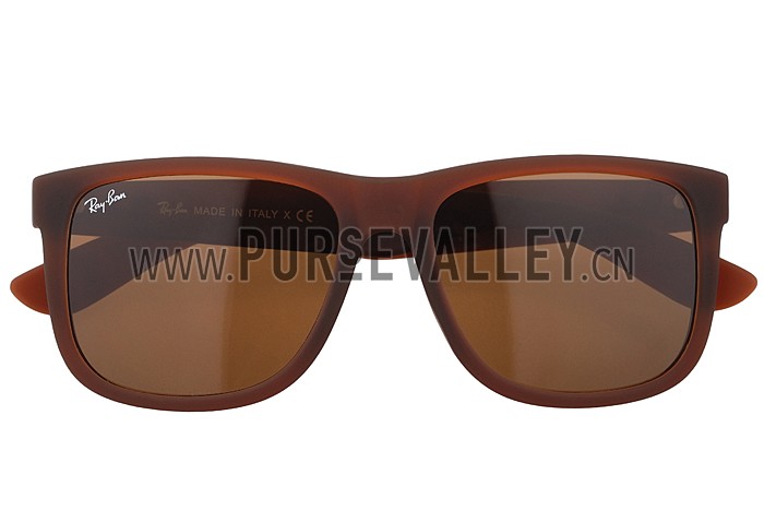 Ray Ban Justin Brown Frame Brown Lenses Sunglasses 308232