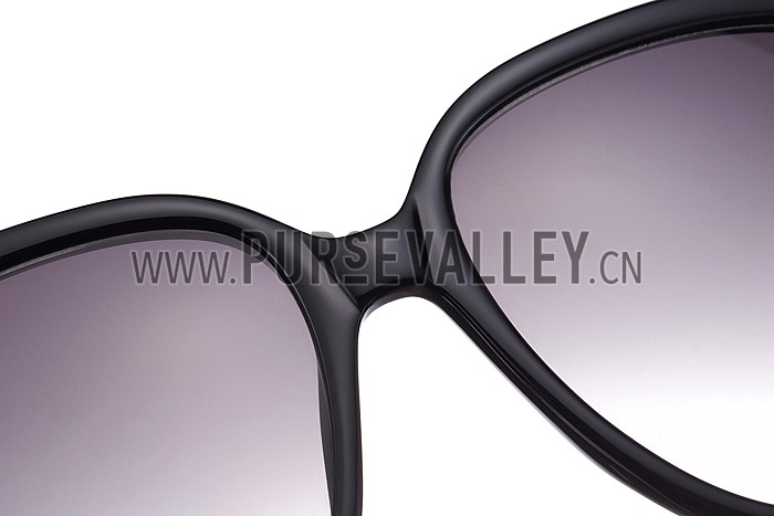 Marc Jacobs Flower Temple Black Frames Sunglasses 307899