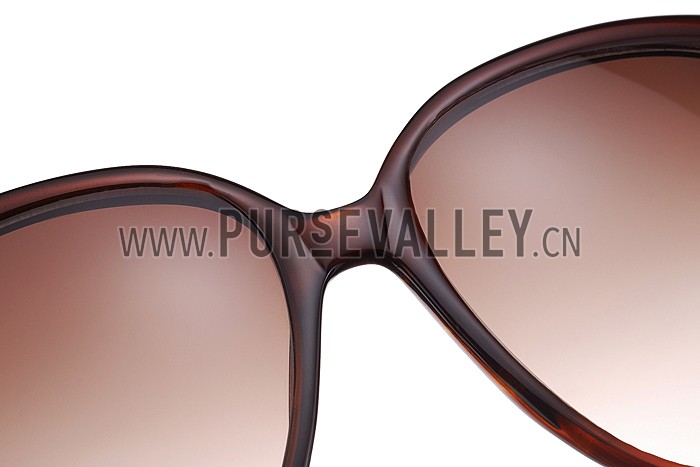 Marc Jacobs Flower Temple Brown Frames Sunglasses 307900