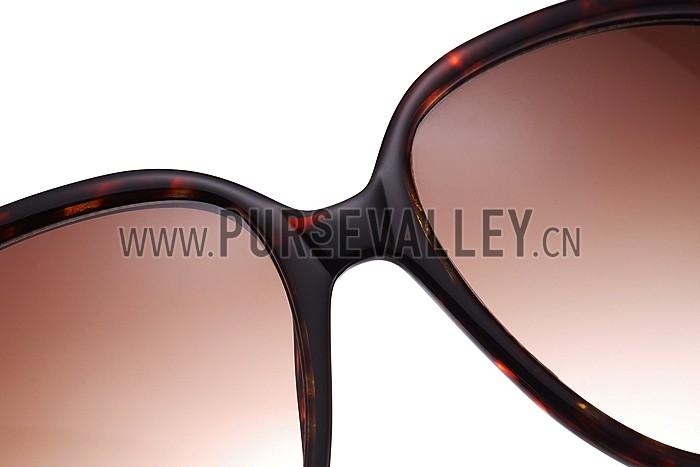 Marc Jacobs Flower Temple Havana Frames Sunglasses 307901