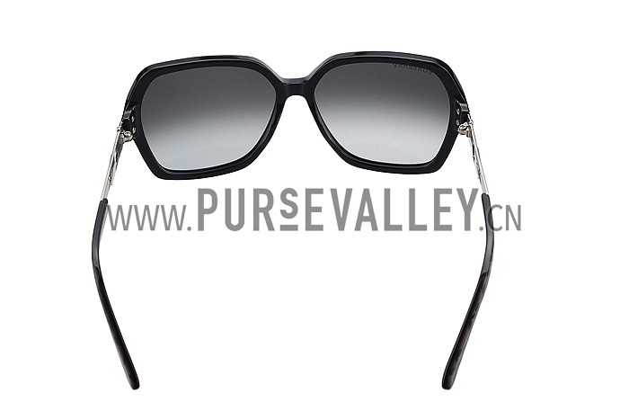 Burberry Butterfly Square Black Sunglasses 307757