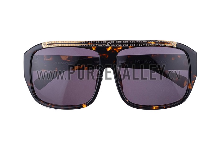 Louis Vuitton Evidence Tortoise Sunglasses 307858