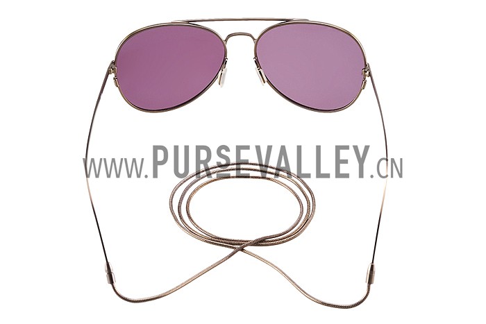 Ksubi Aviator Purple Lens Sunglasses 307767