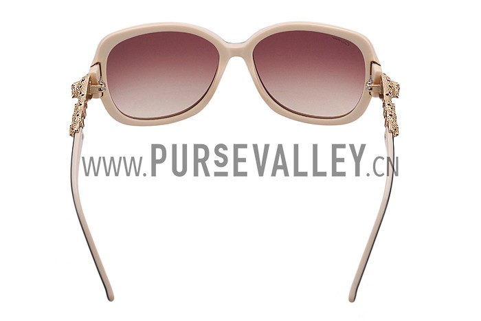 Cartier Wild Panthere Diamond Square Gold Sunglasses 307784