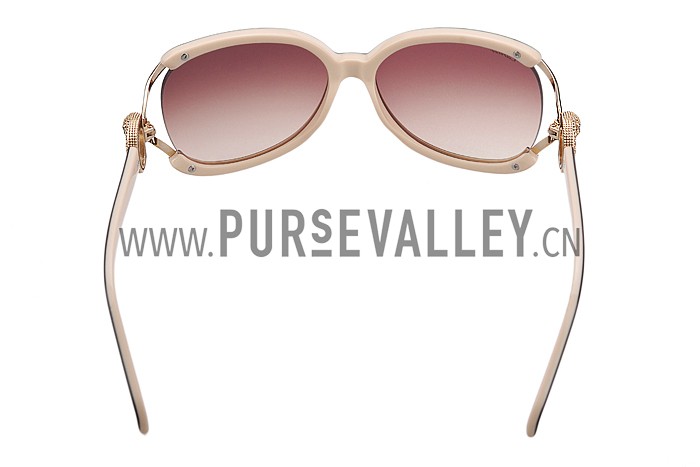 Cartier Retro Beige Sunglasses 307793