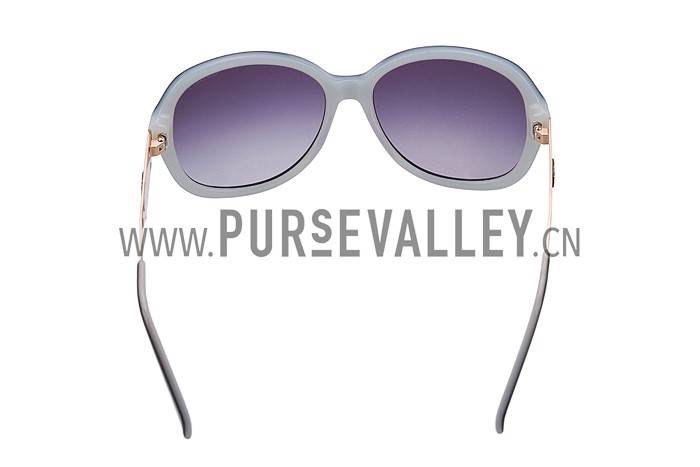Burberry Butterfly Round Black-White Sunglasses 307762