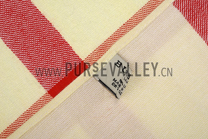Burberry Check Citrus Scarf 607894