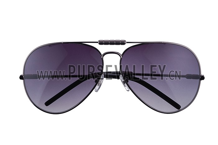 Gucci Aviator Chrome Sunglasses 307821