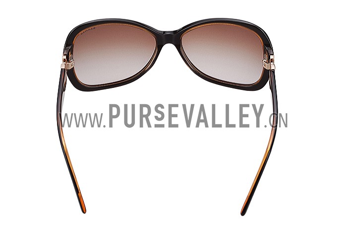 Hermes H Logo Brown Sunglasses 307842