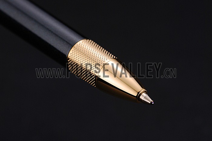 Bentley Gold Tip And Upper Body Black Ballpoint Pen 622788