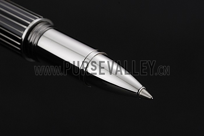 MontBlanc Starwalker Silver Cutwork Ballpoint Pen With Cap 622812