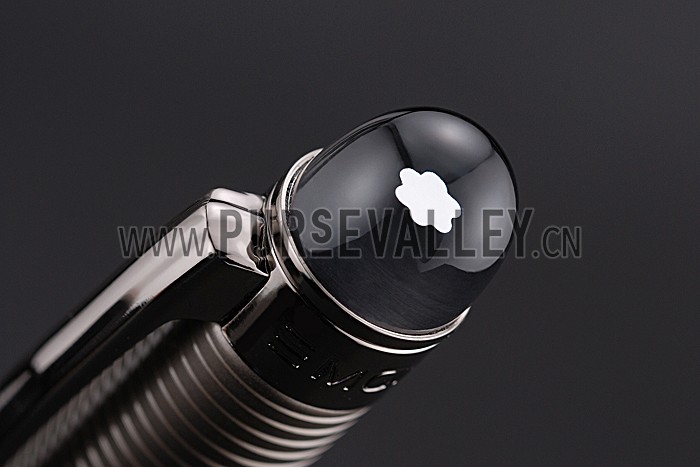 MontBlanc Starwalker Horizontally Grooved Light Brown Grey Ballpoint Pen 622813