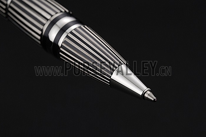 MontBlanc Starwalker Silver Cutwork Ballpoint Pen 622816