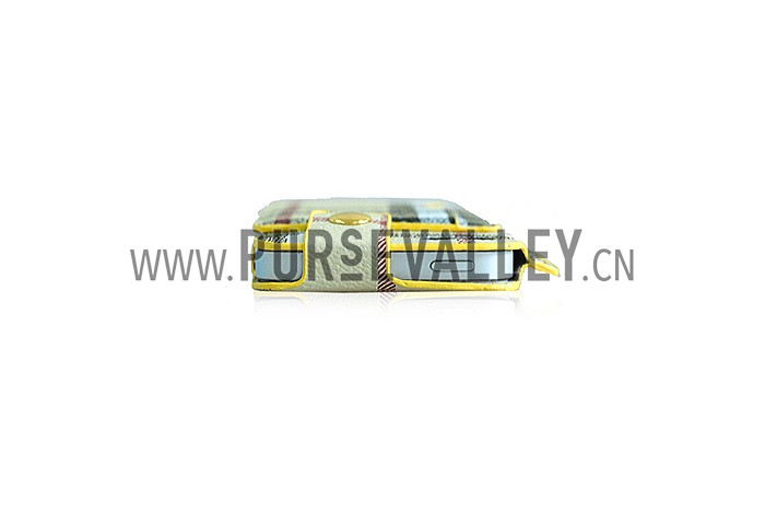 Burberry Back Cover with Credit Card Slot for iPhone 5 & 5C Yellow 608275