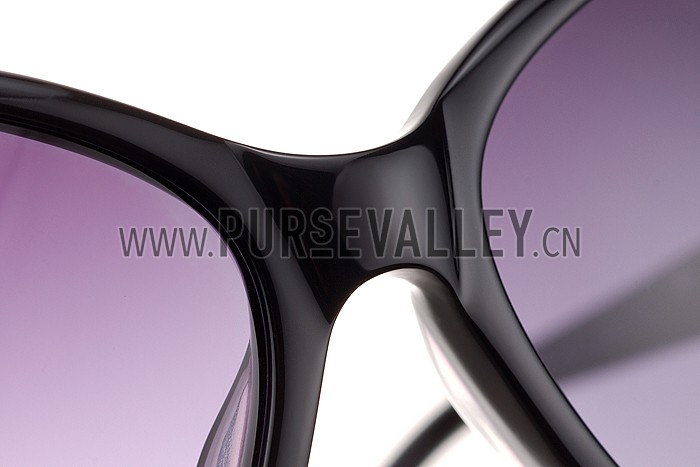 Cartier Decor Panthere Black Frame Sunglasses 308071