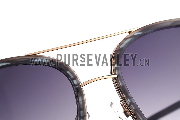 Tom Ford Cyrille Aviator Grey Frame Sunglasses 307896