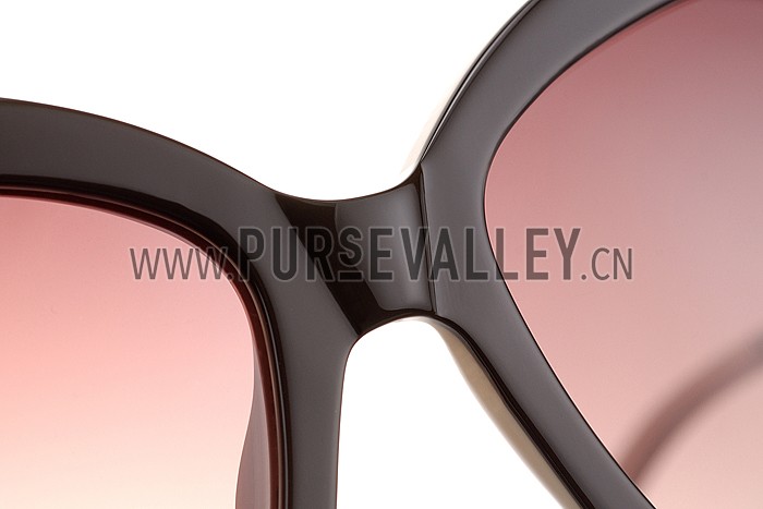 Gucci Guccissima Pattern Beige Frame Sunglasses 308082