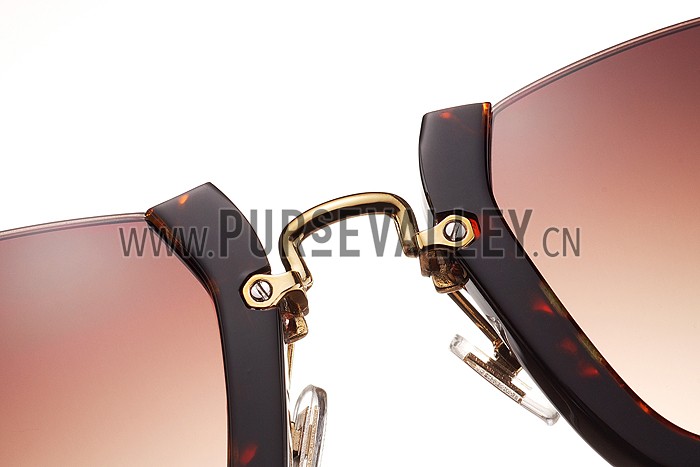 Miu Miu Cut Off Cat-Eye Sunglasses 308039