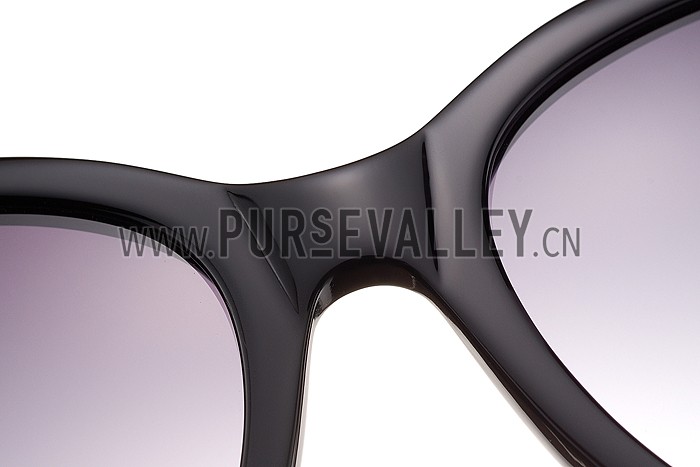 Dolce and Gabbana White With Silver Roses Sunglasses 308028