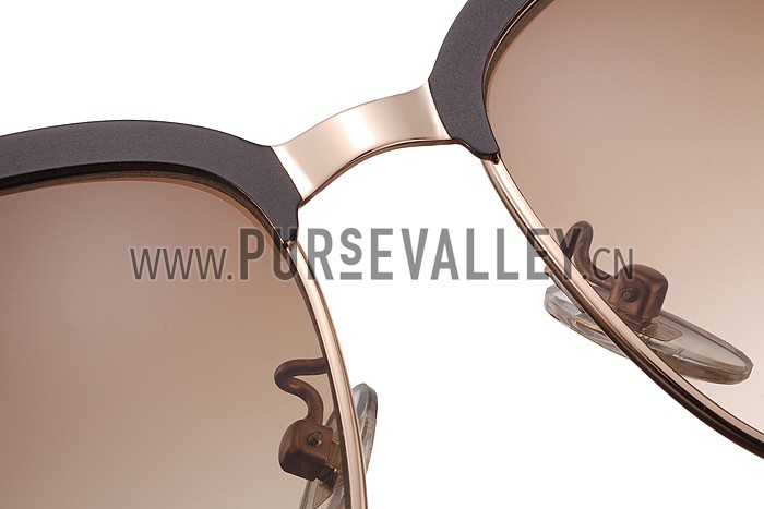 Gucci Cat Eye Brown Frame Sunglasses 308199