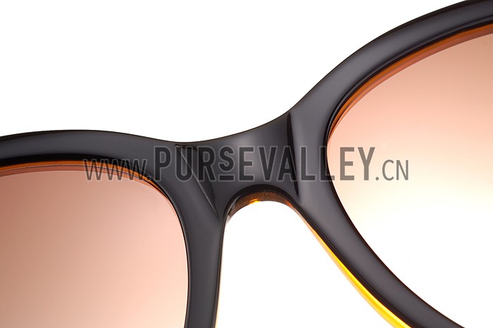 Dolce and Gabbana Yellow With Silver Roses Sunglasses 308029