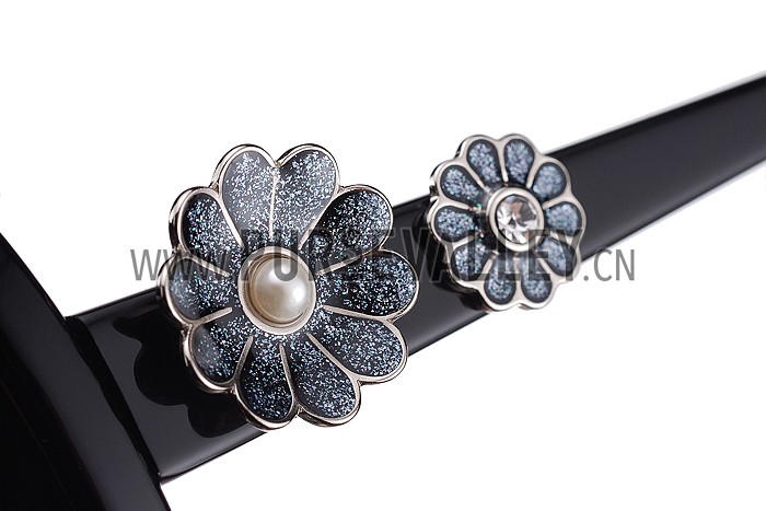 Marc Jacobs Flower Temple Black Frames Sunglasses 307899