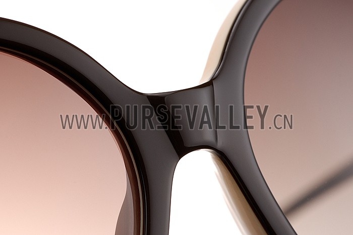 Cartier Panthere Wild de Cartier Beige Frame Sunglasses 308068