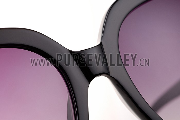 Fendi Oprah Classic Black Frame Sunglasses 308075