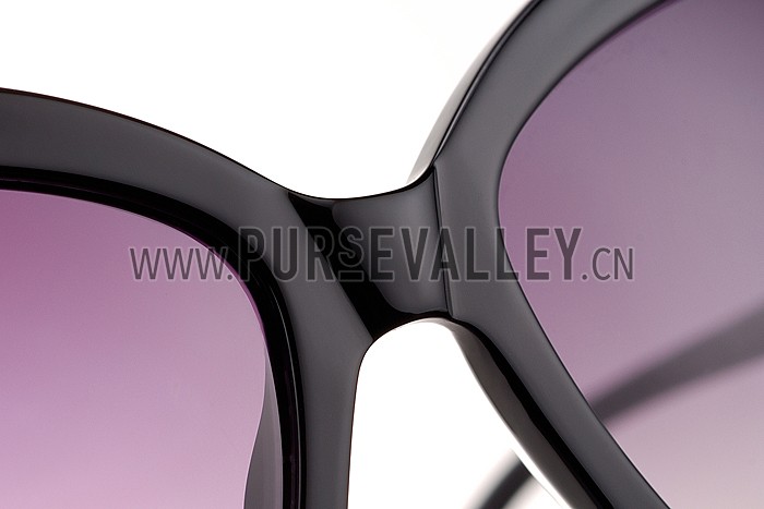 Gucci Guccissima Pattern Black Frame Sunglasses 308081