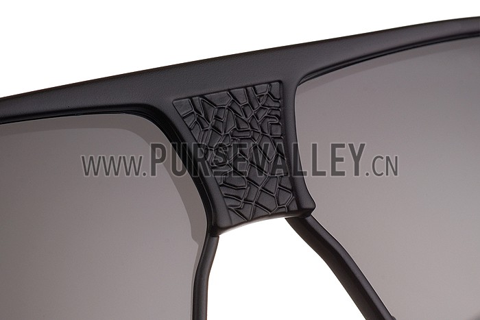 Cartier Screw And Panthere Decor Black Frames Black Lenses Sunglasses 308134