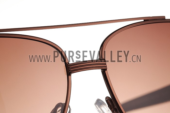 Prada Sporty Linea Rossa Brown Frame Brown Lenses Sunglasses 308155