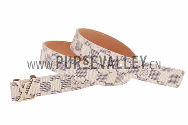 Louis Vuitton Initiales Damier Azur Belt